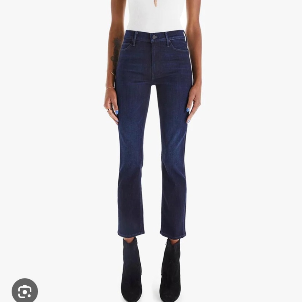 MOTHER The Mid Rise Ankle Dazzler: Now or Never